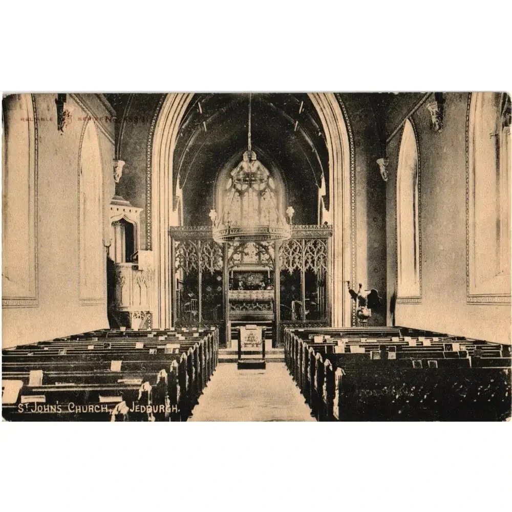 St. John's Church Jedburgh Postcard